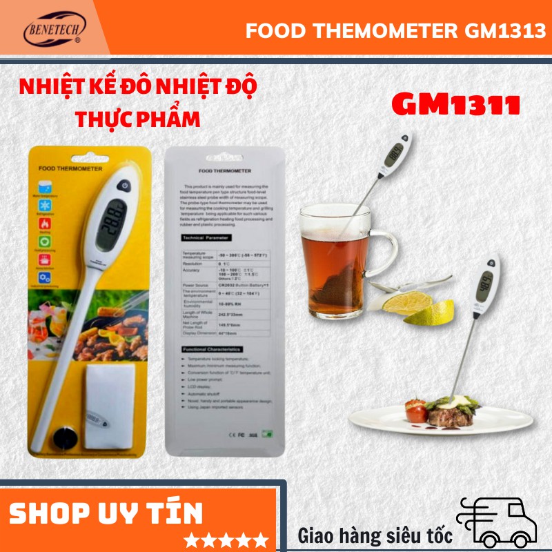 Nhiệt kế đo nhiệt độ thực phẩm Benetech GM1311