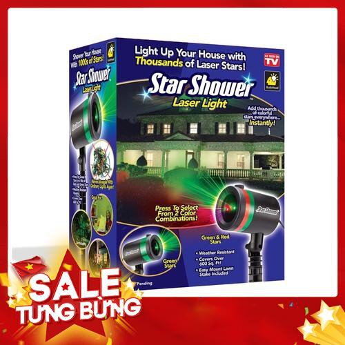 Freeship Đèn chiếu sáng Laser Star Shower - Cho không gian rực sáng