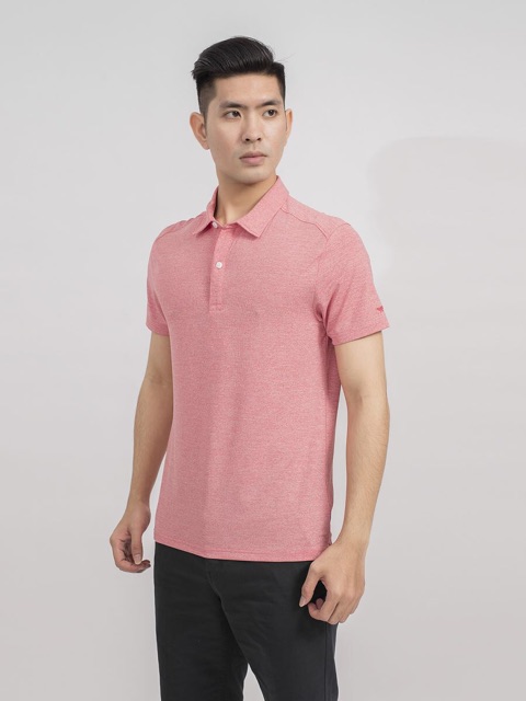 Áo Polo Nam Aristino APS014s9 Màu Hồng Regular có M/L/XL