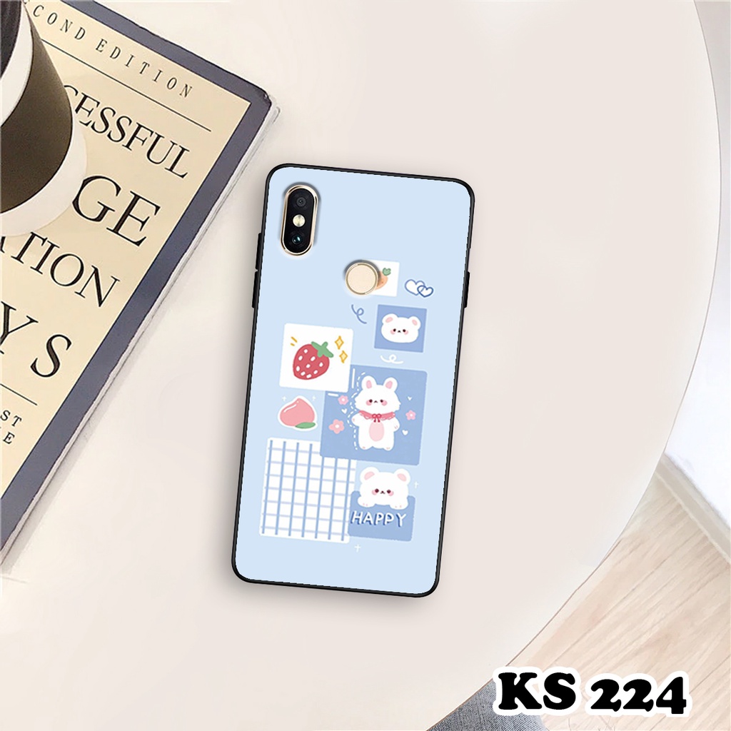 Ốp lưng Xiaomi Redmi Note 7 - Xiaomi Redmi Note 7 Pro - Ốp in hình thỏ con, Lưng nhám viền TPU cap cấp