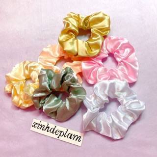 Combo sỉ 10 cột tóc Scrunchies theo từng loại