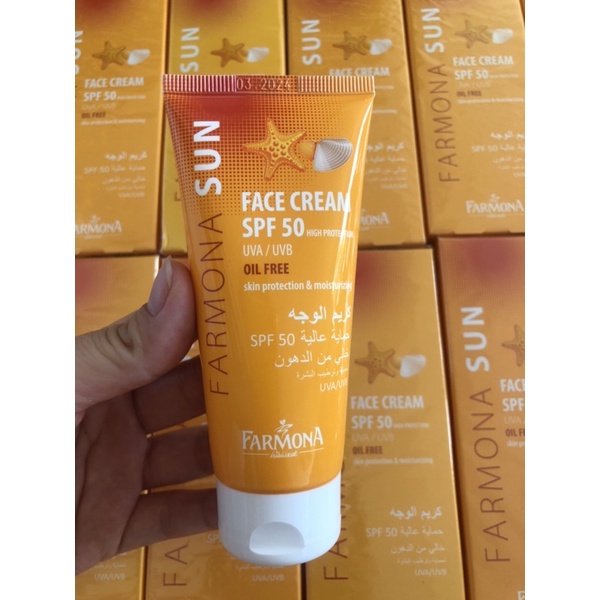 Kem Chống Nắng Farmona Sun Face Cream Oil Free Spf50 Cho Da Dầu