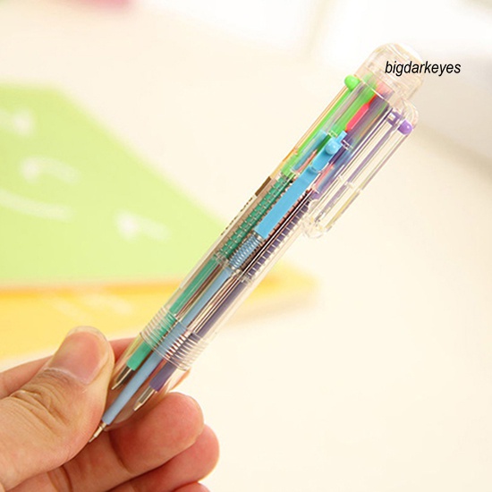 Bút Bi 0.5mm 6 Màu Chất Lượng Cao