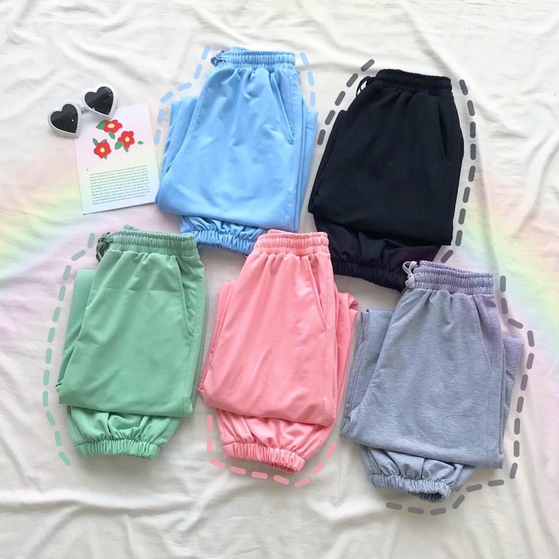 Quần Jogger LongPant Basic Ống Bo Chun Kèm Ảnh Thật