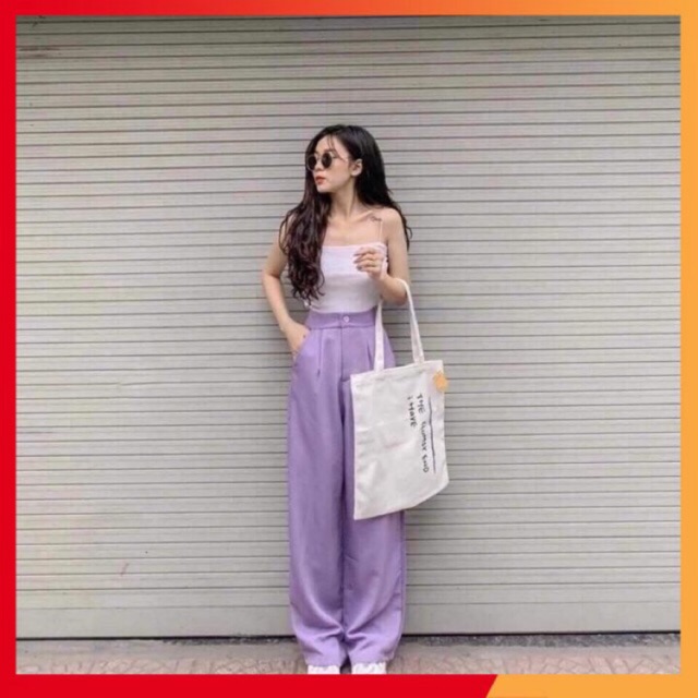 Quần Ống Rộng Culottes Phong Cách Hàn Quốc