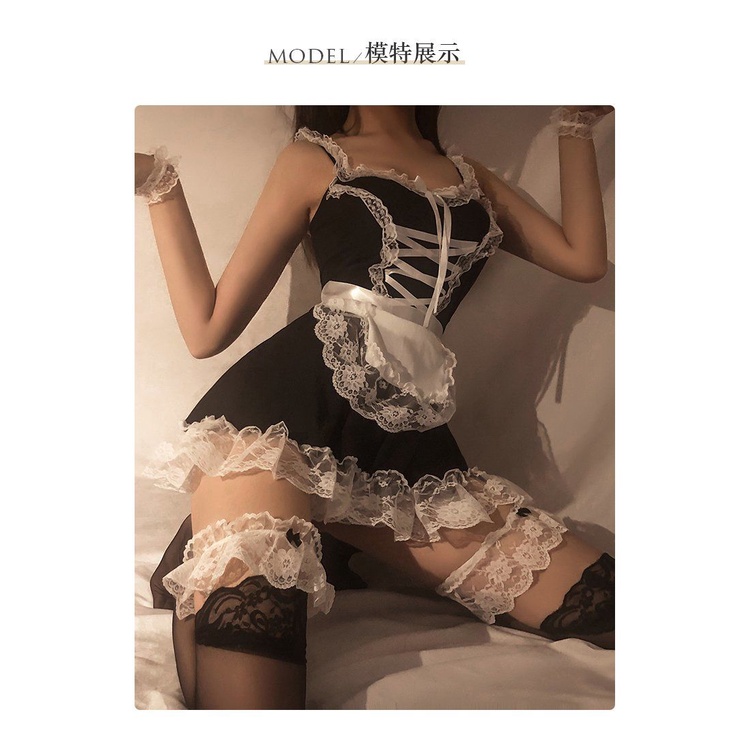 Bộ Đồ Ngủ/Đầm Hóa Trang Cô Hầu Gái Quyến Rũ Cho Nữ Có Bán Lẻ | BigBuy360 - bigbuy360.vn