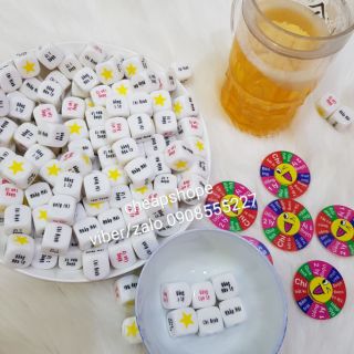 CỤC XÌ NGẦU UỐNG BIA/CON QUAY ĂN NHẬU (DÙNG CHO SINH NHẬT,HỌP MẶT,TẾT,PARTY..)