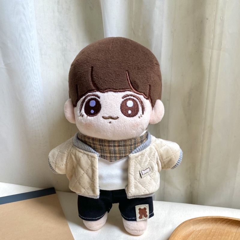 OUTFIT DOLL bộ quần áo jacket boy cho doll 15cm và 20cm