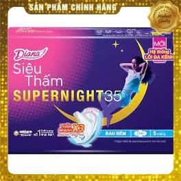 Băng vệ sinh Diana super night bạn đêm 35 cm