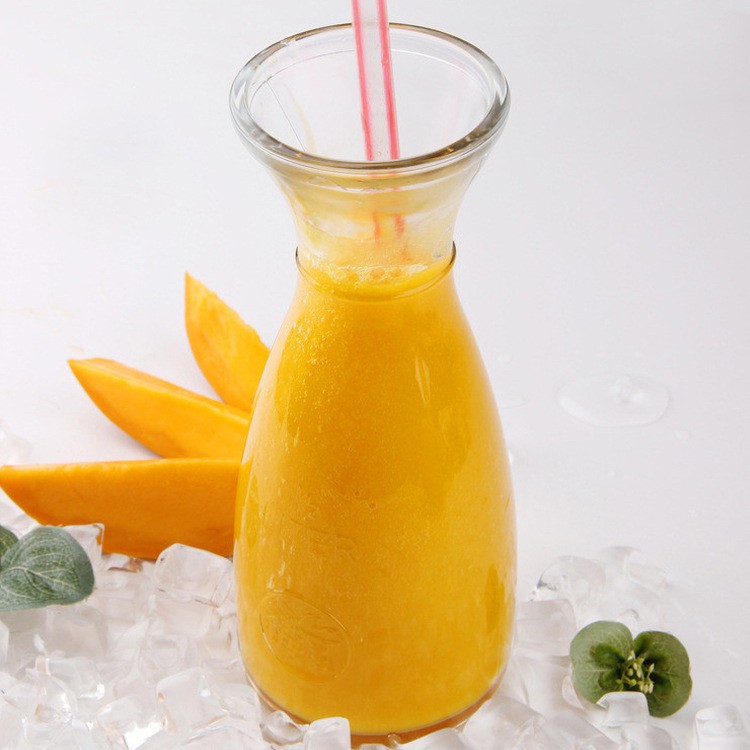 Ly thủy tinh sinh tố 350ml eo cổ