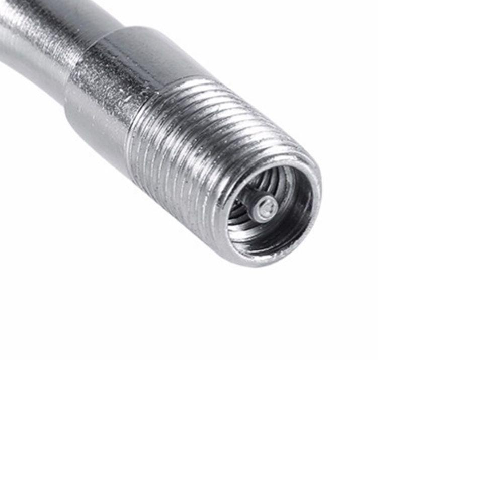 LANFY 1 Đầu Nối Dài Van Lốp Xe Kim Loại Bạc Chống Ăn Mòn 45 / 90 / 135 Độ