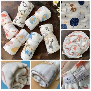 Khăn tắm aden anais sợi tre 100% cao cấp 120cmx120cm (LOẠI 1)