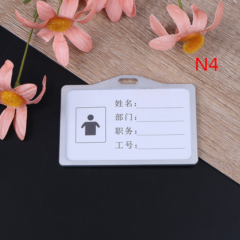 Dây Đeo Thẻ id Bằng Hợp Kim Nhôm Phong Cách Hiện Đại