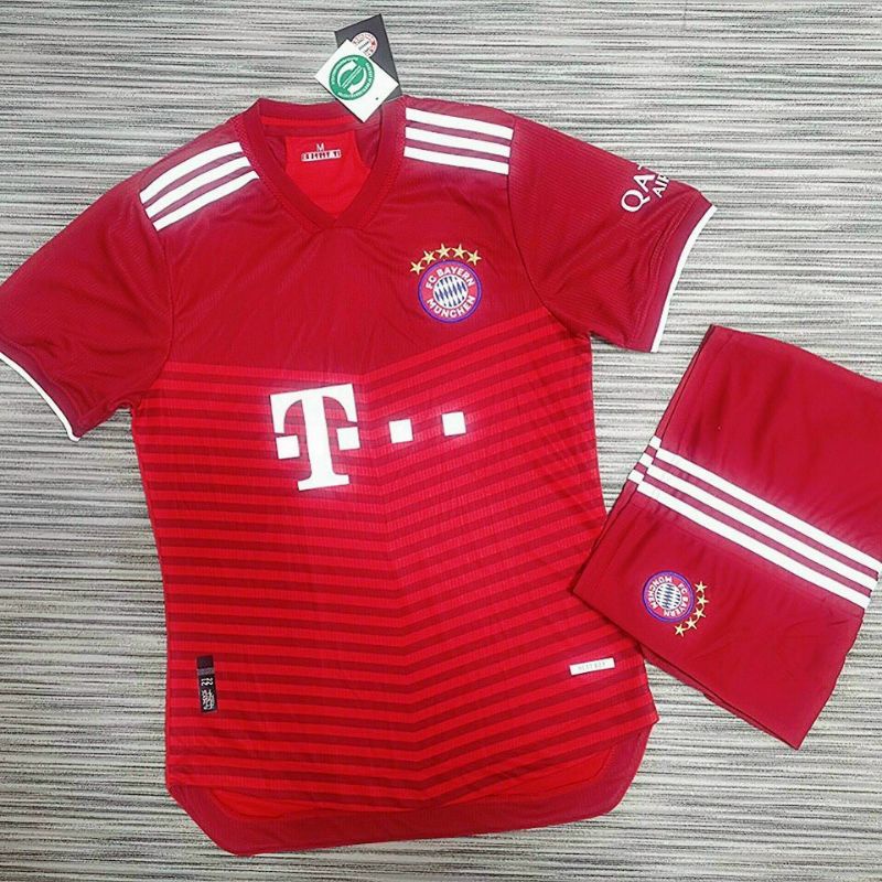 Áo bóng đá cao cấp CLB Bayern Munich, mùa đỏ