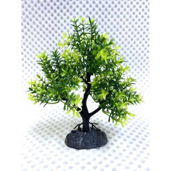 Cây Nhựa 3 Cành Cho Ốc Leo cao 12cm