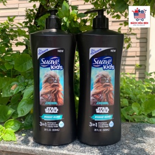 Sữa tắm gội toàn thân Suave Kids STAR WAR 828ml