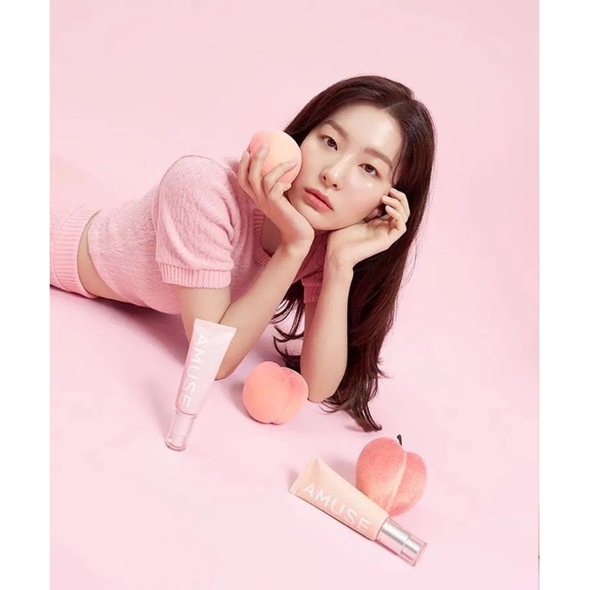 Kem Nền Nâng Tone Thuần Chay AMUSE Vegan Peach Cream SPF30 PA+++ 40ml