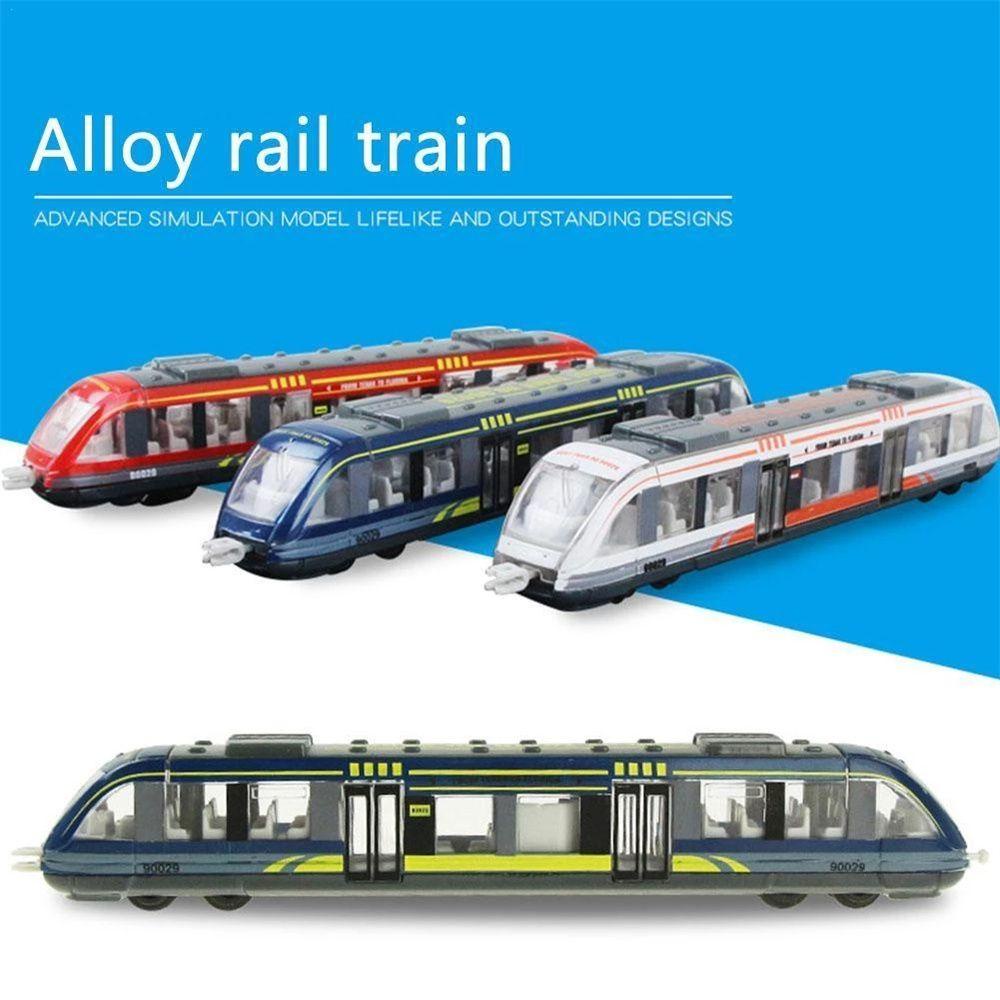 Mô Hình Tàu Lửa Metro Subway Bằng Hợp Kim Nhôm Cho Bé Trai