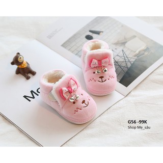 Giày bông G56 cho bé từ 3- 15 tháng