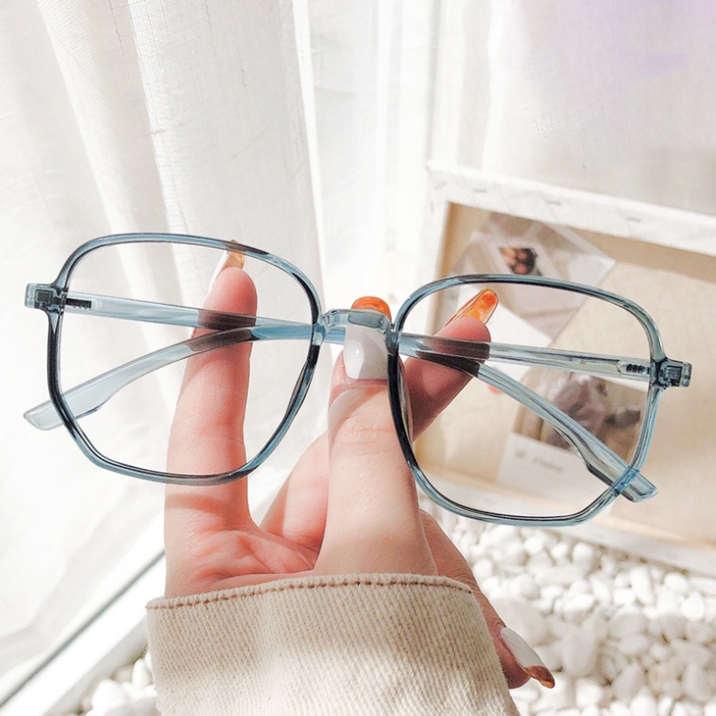 Gọng kính cận đa giác nữ gọng dẻo phiên bản Hàn Quốc