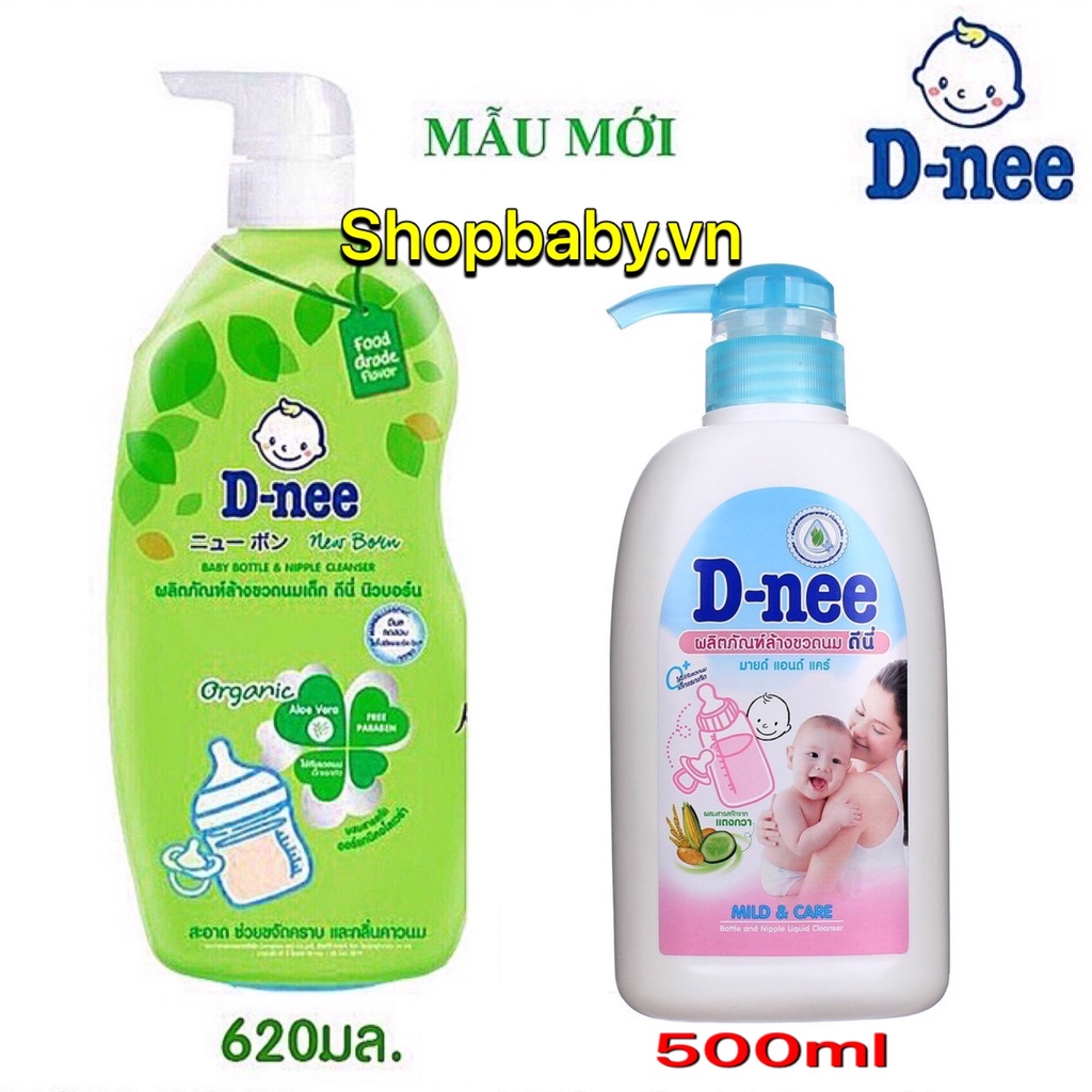 Nước rửa bình sữa dnee hữu cơ Organic an toàn cho bé