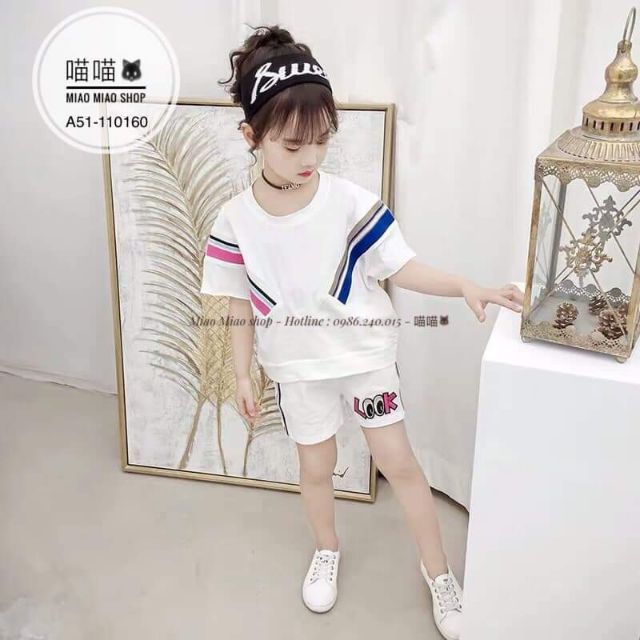 Lên set mới cho lạ mắt. Mom có thích không ạ !🍀Màu : như hình✨Có size 3-16 tuổiBán Rẻ nhất.