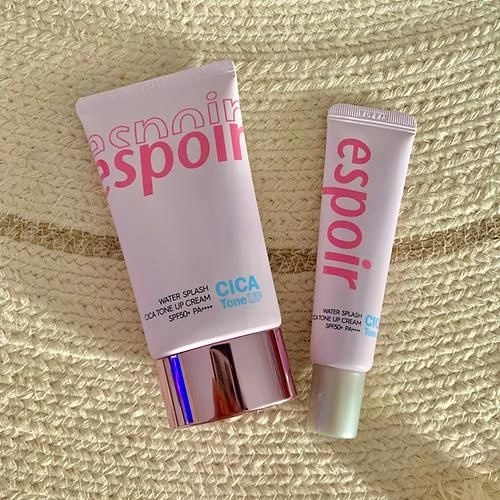 Kem Chống Nắng Nâng Tone Espoir Water Splash Cica Tone Up Sun Cream SPF50+ PA++++
