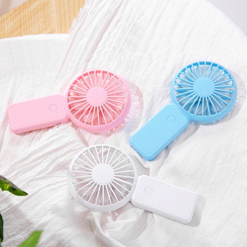 Quạt Điện Mini Cầm Tay Ba Tốc Độ 800mah Không Gây Tiếng Ồn Sáng Tạo