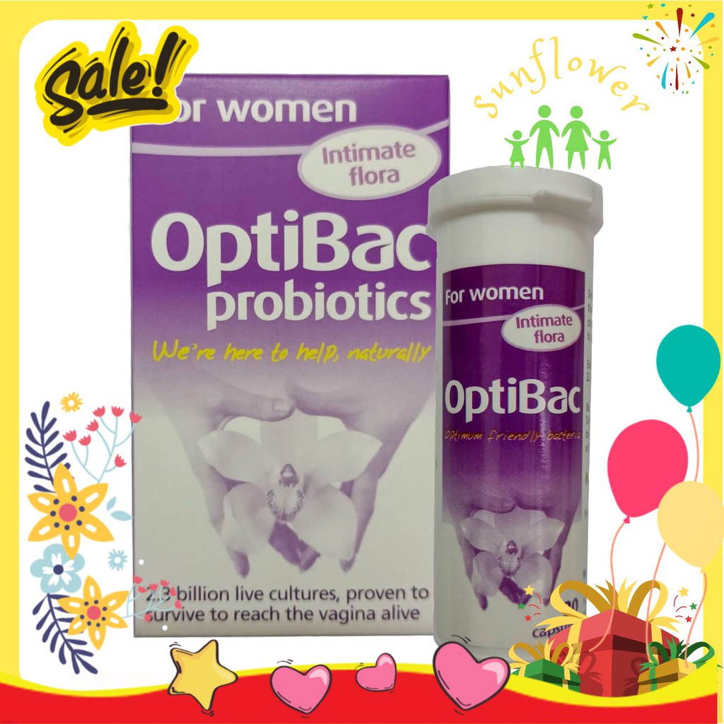 Men vi sinh Optibac tím (Optibac For Women) chuẩn nội địa UK