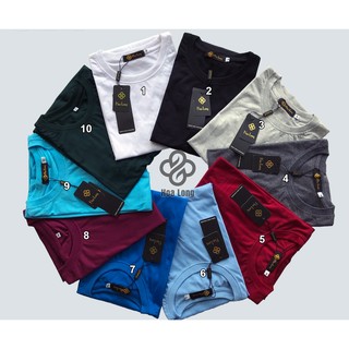 Áo thun Cổ TRÒN nam - Basic TEE - HOA LONG