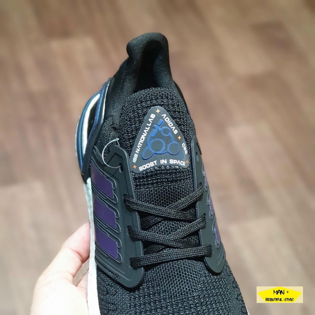 Giày thể thao Ultra Boost 6.0 đen đế tím siêu đẹp, bản cao cấp dành cho nam nữ