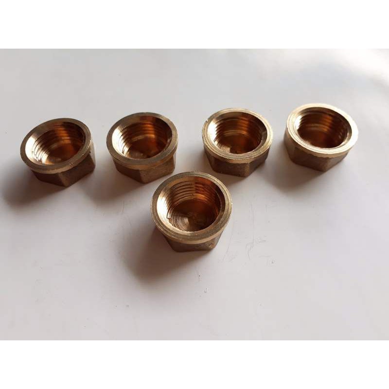 nút bịt ( bít) ren trong đồng phi 21, phi 27