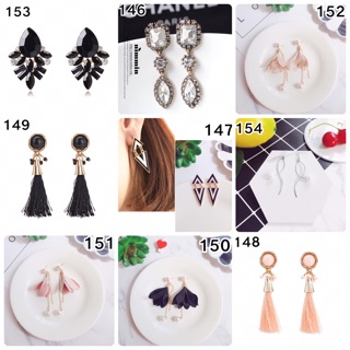 Bông tai Hàn tự chọn 168 mẫu (inbox hoặc ghi chú mẫu)