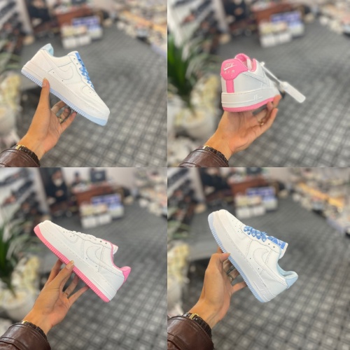 Giày nike_AF1 đế xanh, đế hồng Full Box Bill Giày Sneaker AF1 nam nữ cao cấp - Hàng chuẩn