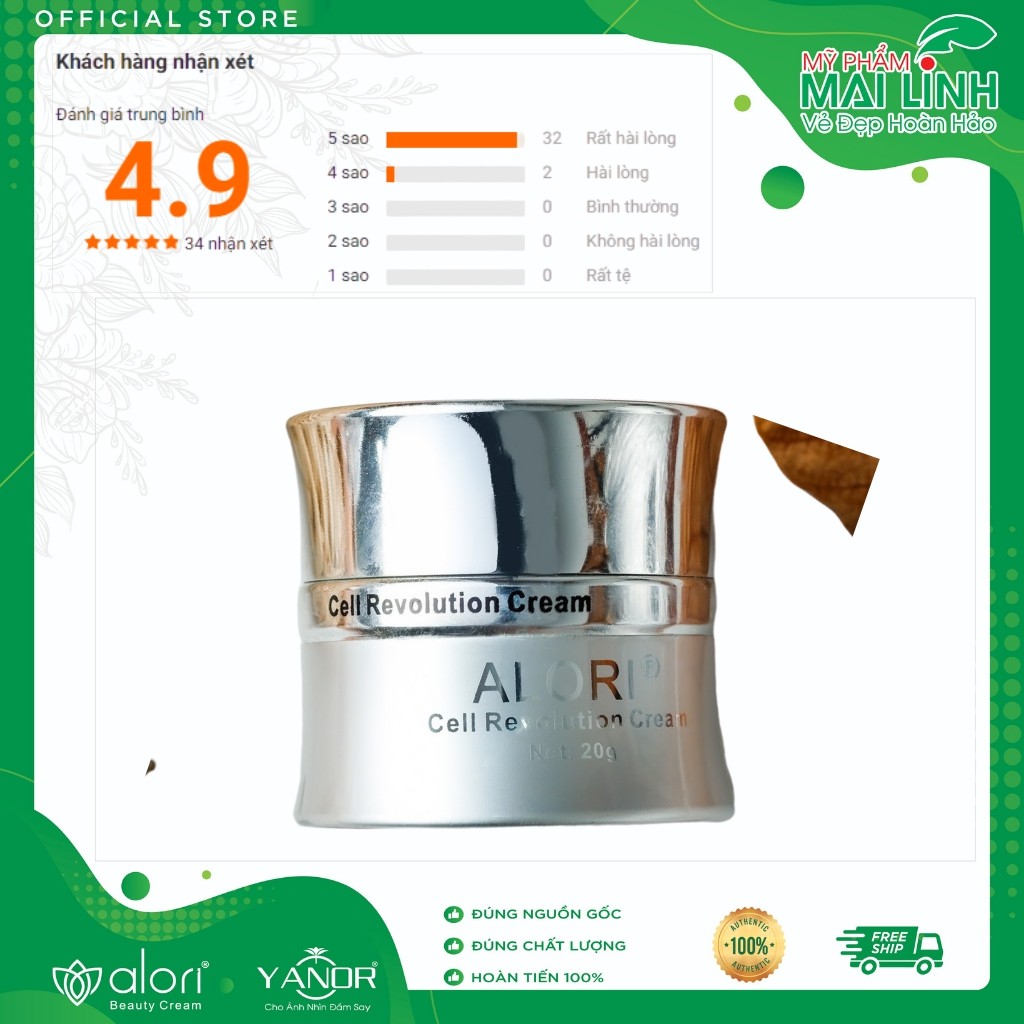 [Hiệu Quả Vượt Trội] Kem Chuyên Trị Nám, Phai Vết Nám, Đốm Nám Mảng Chuyên Biệt Và Dưỡng Trắng Da Cao Cấp ALORI 20Gram | BigBuy360 - bigbuy360.vn