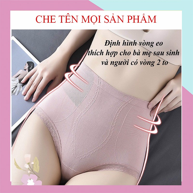 Quần lót nữ cotton CẠP CAO - NÂNG MÔNG - GEN BỤNG co giãn  tạo form đẹp, kháng khuẩn QG03