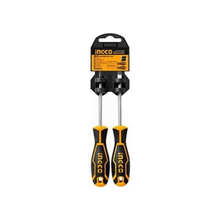 Bộ 2 tua vít - bộ tuốc nơ vít dẹp và bake 2 chi tiết ingco hksd0248