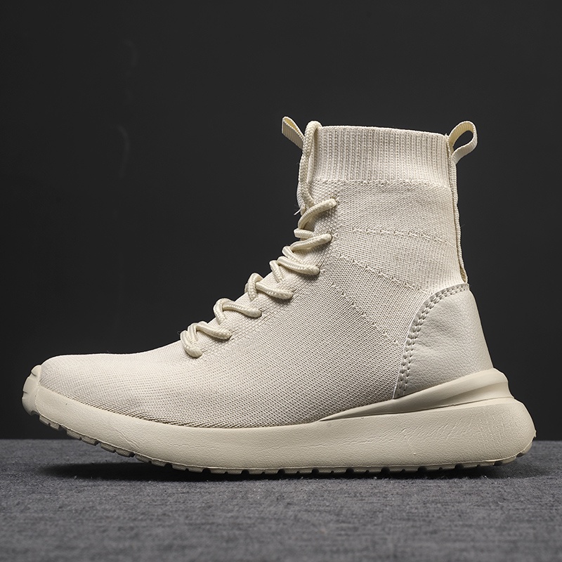 Giày Thể Thao Balenciaga Cổ Cao Siêu Nhẹ Thoáng Khí Cột Dây Thời Trang Cho Cặp Đôi