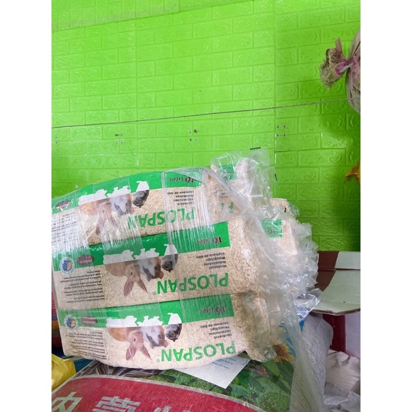 1kg Mùn cưa nén lót ủ chim con , hamster..