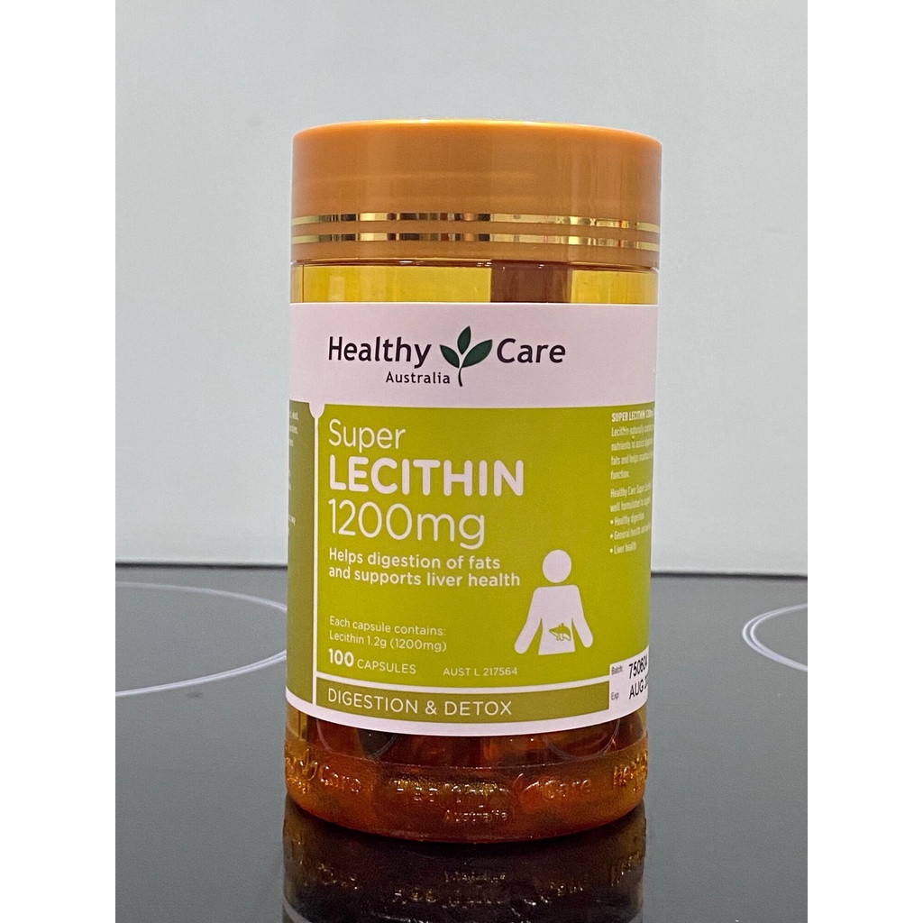 Viên Uống Mầm Đậu Nành Healthycare Super Lecithin 1200Mg