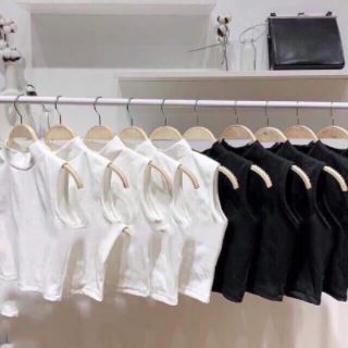 Áo ba lỗ cổ lọ