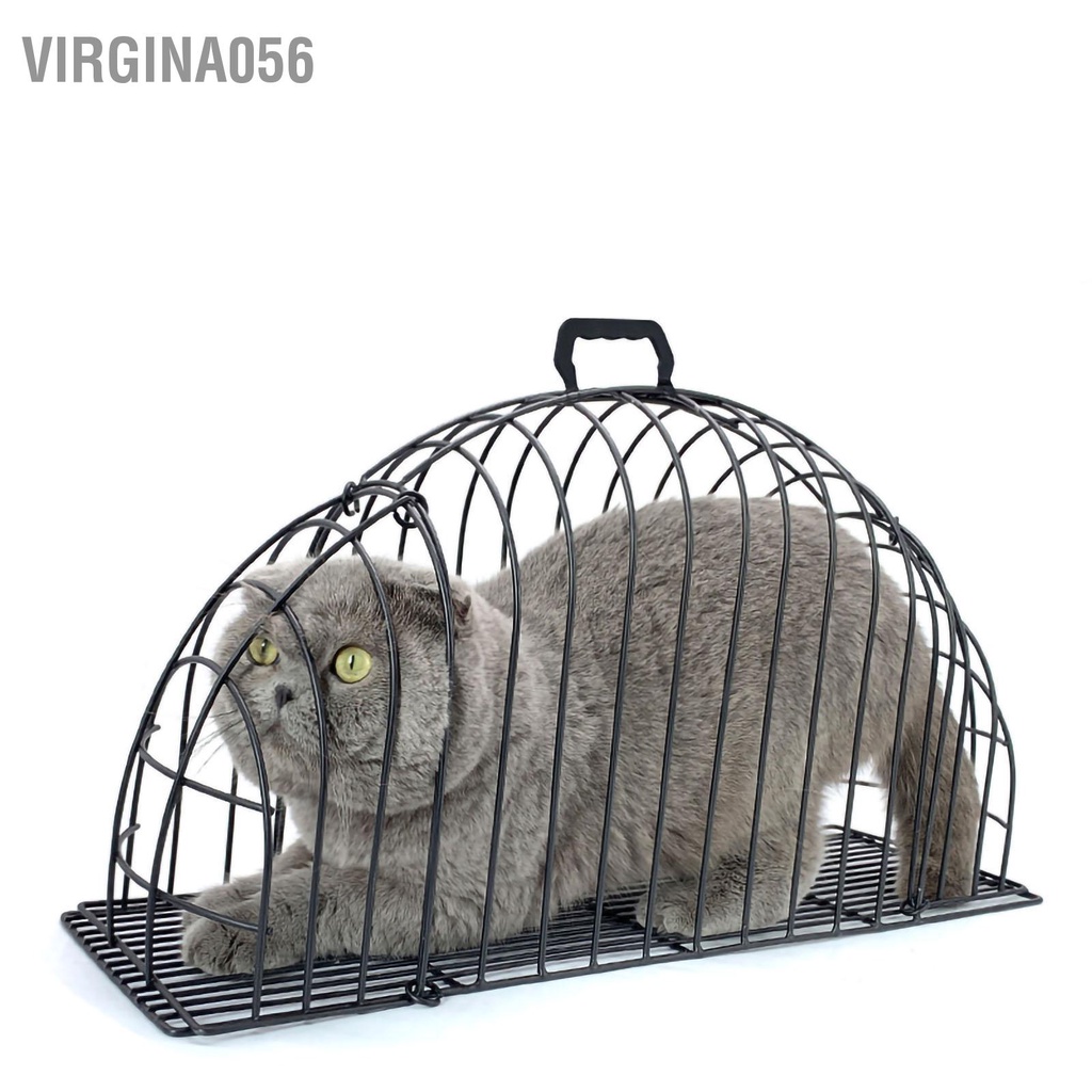 Lồng kim loại tắm mèo chống cào đa năng