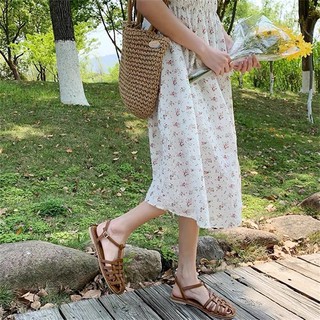 ORDER CHINA : SANDAL RỌ MŨI TRÒN ( hình thật ở 2ảnh cuối )