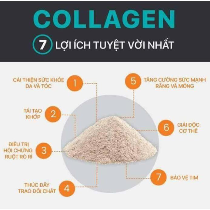 Collagen Cá Hồi Pizkie Collagen Peptide sáng da ngừa lão hóa lấy lại tuổi xuân