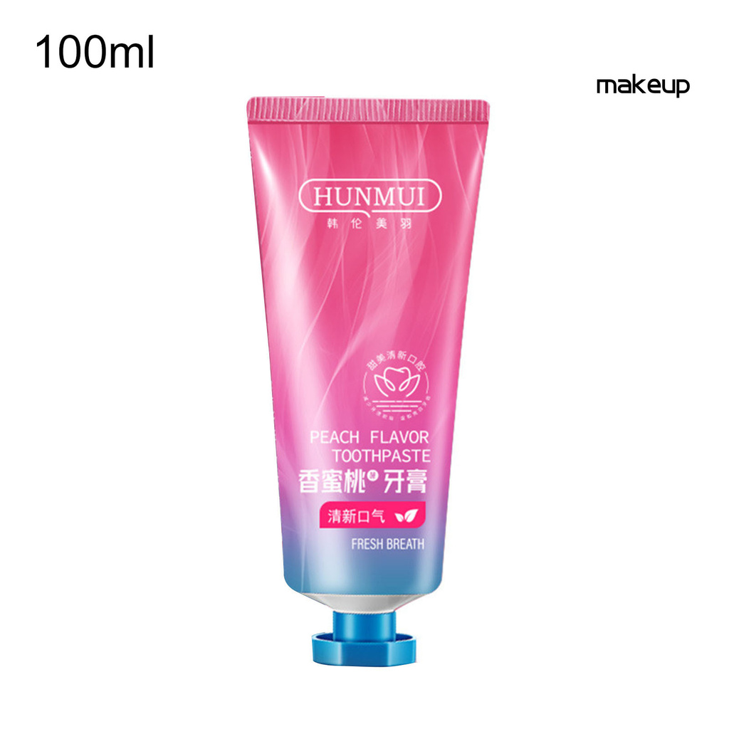 Mk (Hàng Mới Về) Kem Đánh Răng 100ml Hương Đào Có Mùi Hương Dành Cho Người Lớn