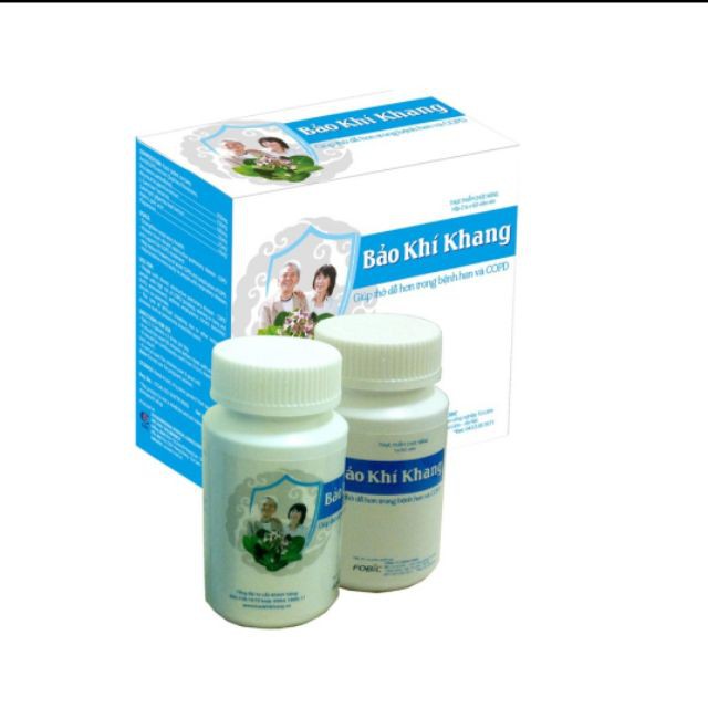 Bảo khí khang - Tăng cường sức khỏe hô hấp - Hộp to 120 viên