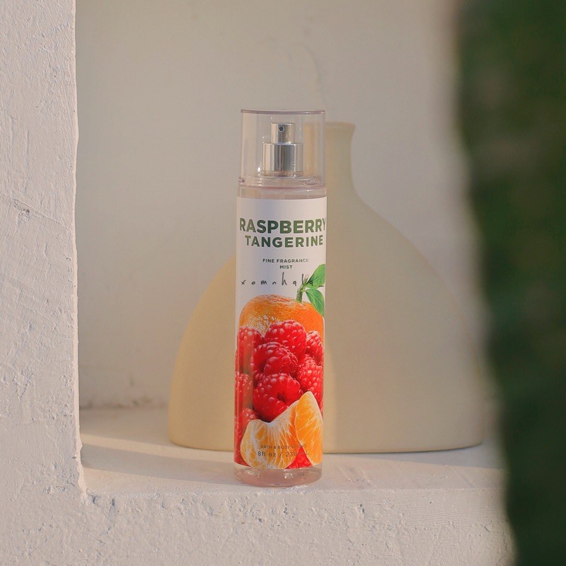 Raspberry Tangerine - Xịt thơm toàn thân body mist khác Bath & Body Works BBW Mát
