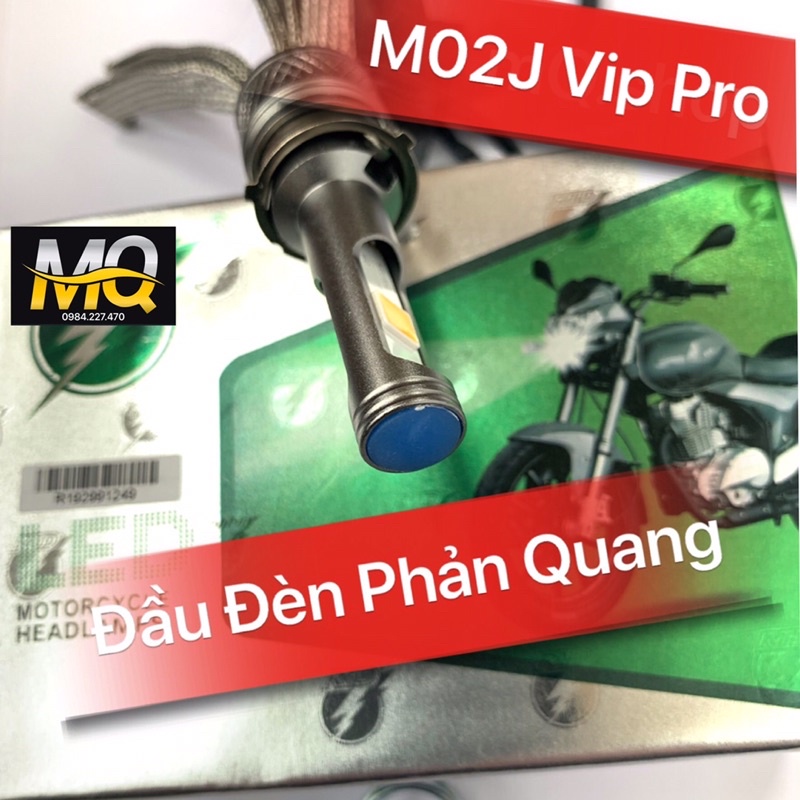 🔥ĐÈN PHA LED CHÍNH HÃNG M02J TẢN NHIỆT DÂY NHÔM 3 TIM LED 40W  mQ.shop