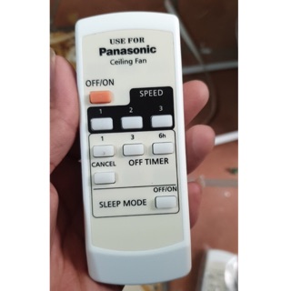 Điểu khiển quạt trần 4 cánh Panasonic
