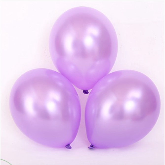 Bong Bóng Nhũ Thái Lan loại nhỏ 6"  Bong Bóng trang Trí Sinh Nhật Happy Birthday Tiệc Cưới Phụ kiện trang trí Tiệc